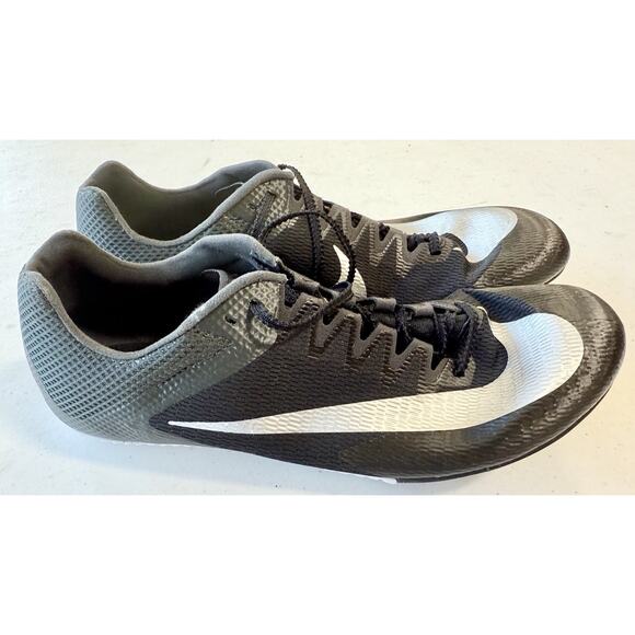 Nike Zoom Rival Sprint Cleats Black Spikes Track Shoes DC8753-001 Men's Size 11 - Picture 1 of 15